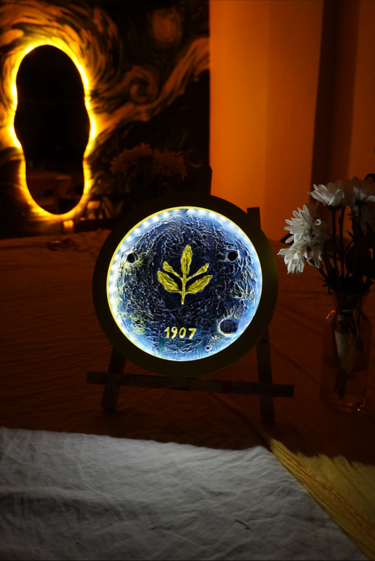 Fenerbahçe Temalı LED Işıklı Ay Tablosu – 1907