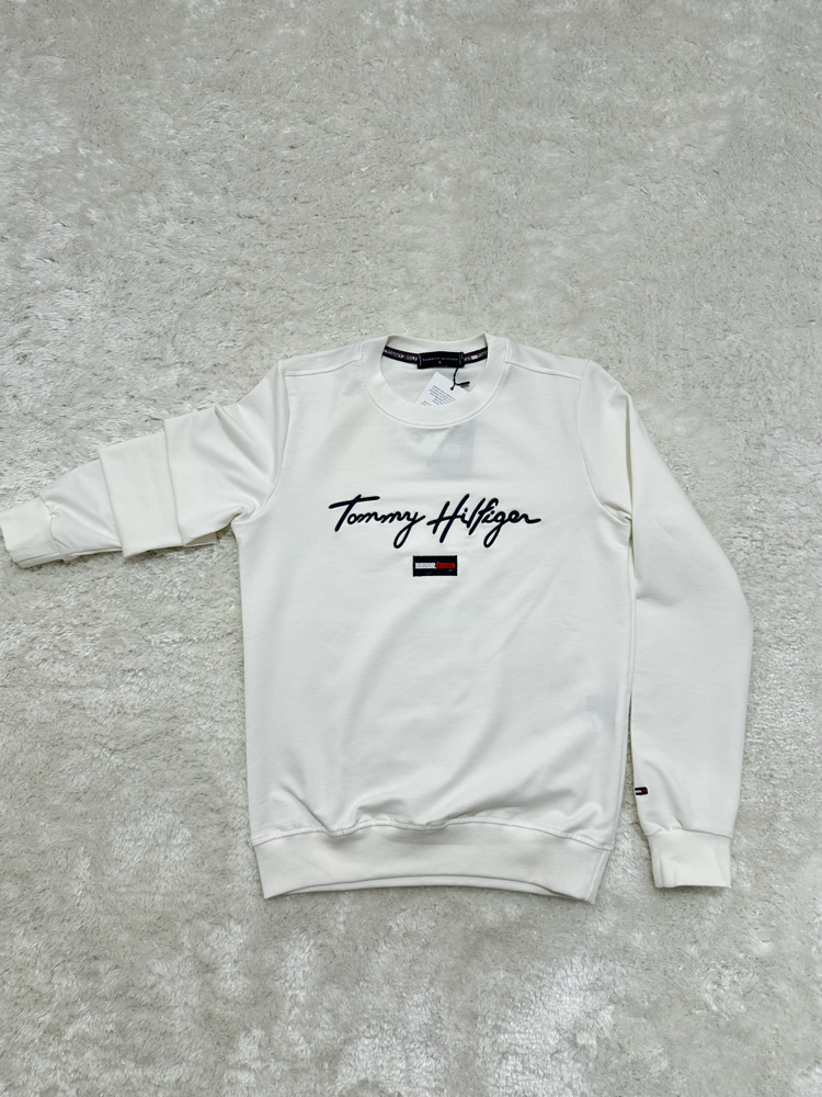 Tommy Hilfiger Beyaz Sweatshirt