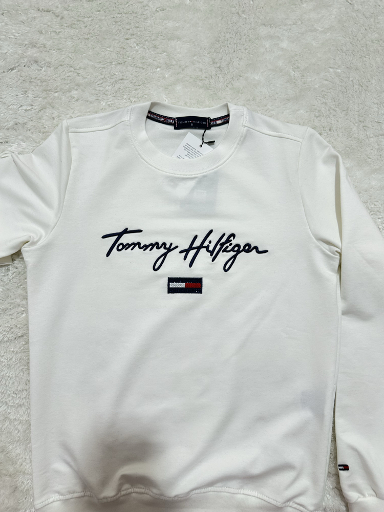 Tommy Hilfiger Beyaz Sweatshirt