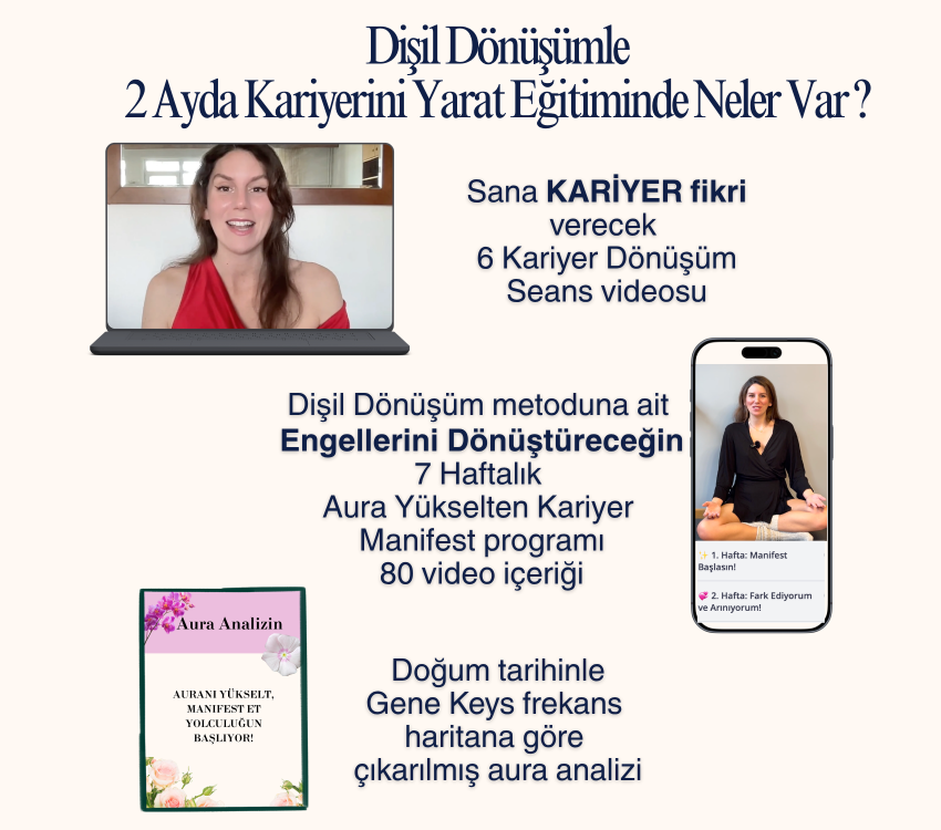2 Ayda "Kariyerini Yaratarak Para Kazanmaya Başla" Programı