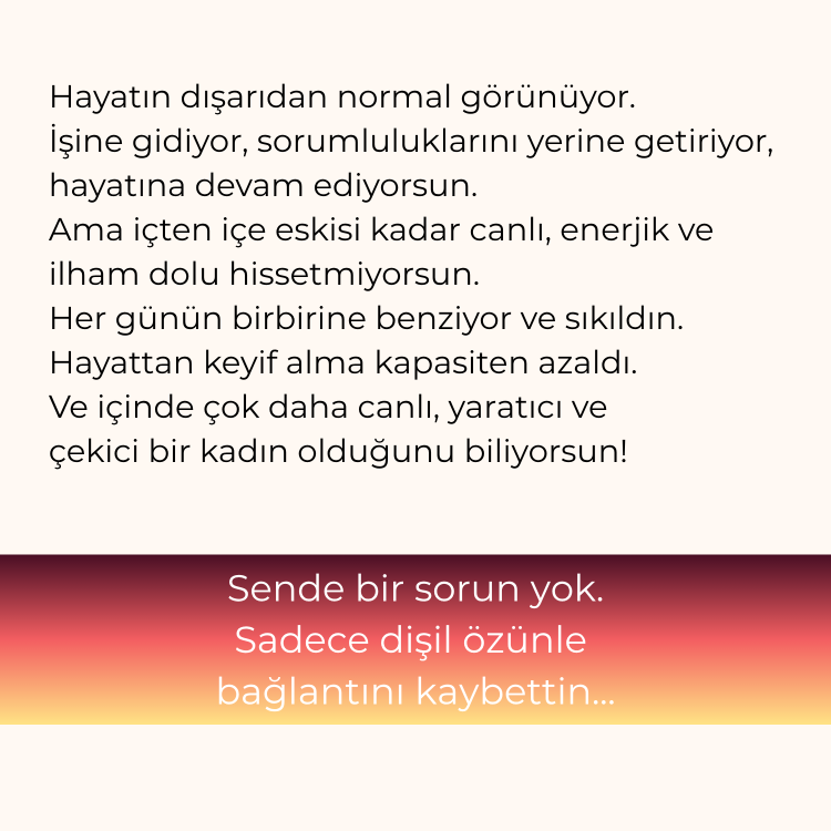 7 Günde Tükenmiş Kadından Tutkulu Kadına