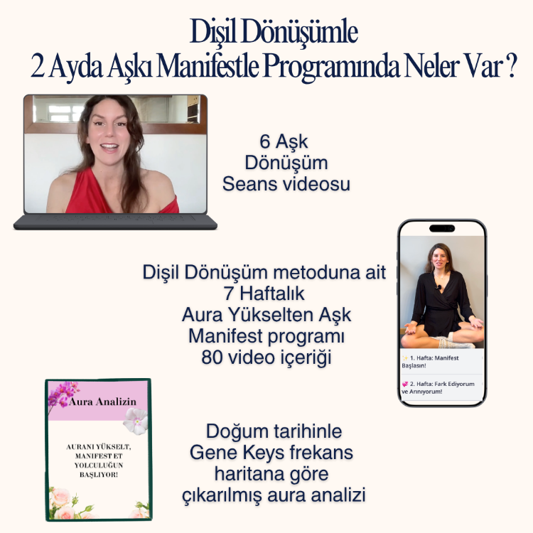 Dişil Dönüşümle 2 Ayda Aşkı Manifestle!