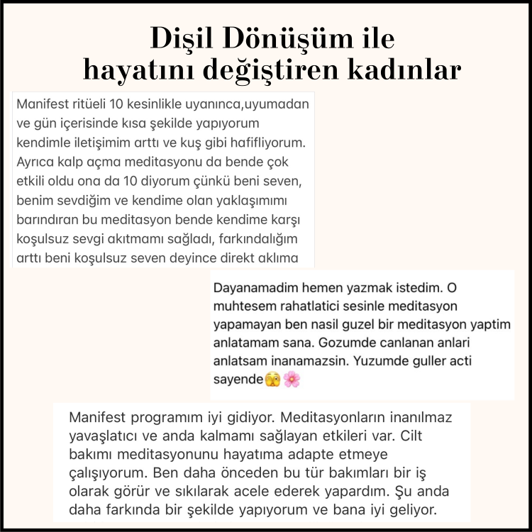 6 Haftada KİŞİSEL DÖNÜŞÜM: Aura Yükselten Manifest Programı