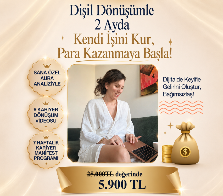2 Ayda "Kariyerini Yaratarak Para Kazanmaya Başla" Programı