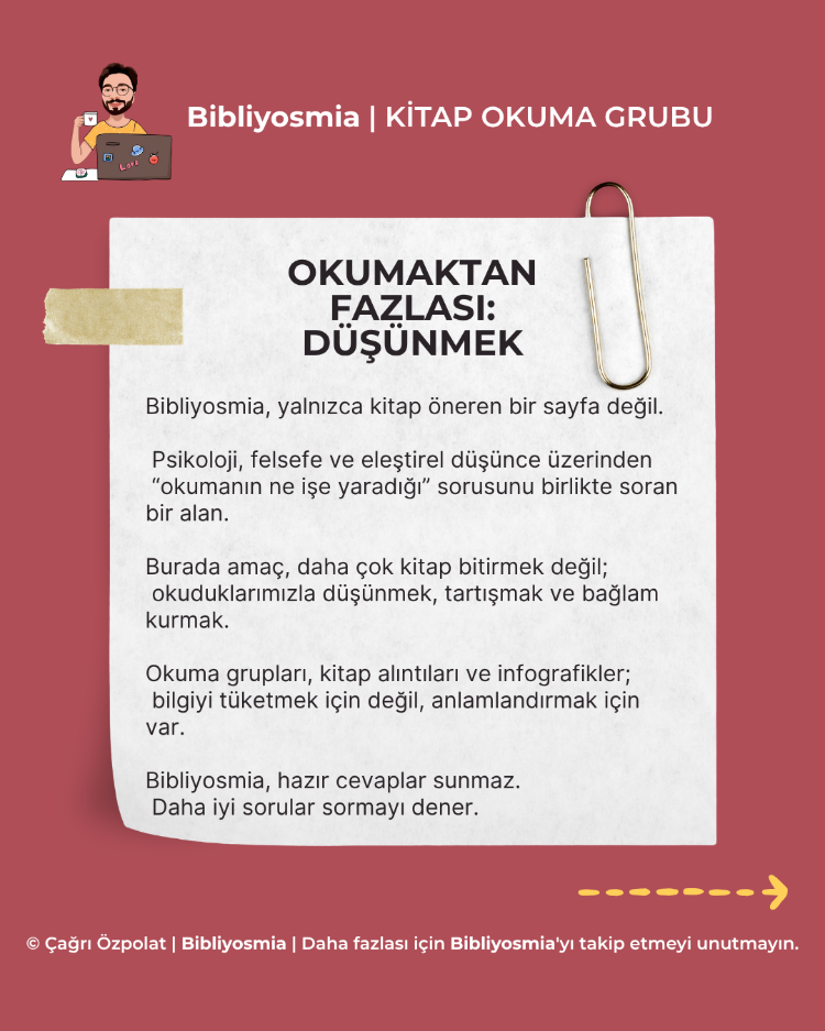 Bibliyosmia Online Okuma Grubu – Tek Oturum Katılımı