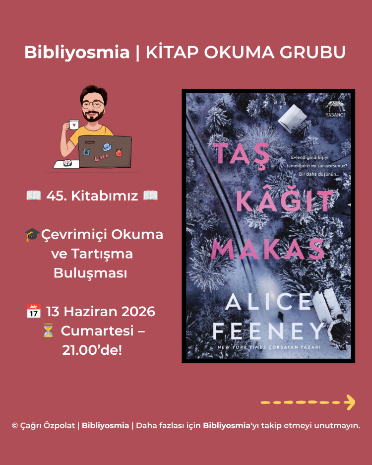 Bibliyosmia Online Okuma Grubu – Tek Oturum Katılımı