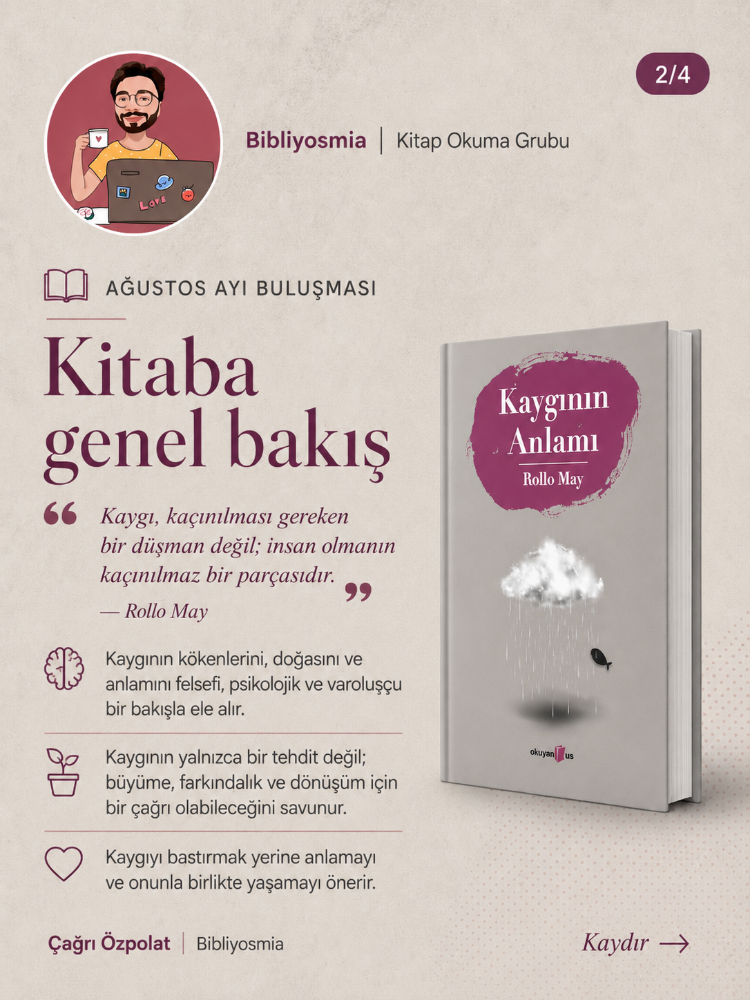 Bibliyosmia Online Okuma Grubu – Tek Oturum Katılımı