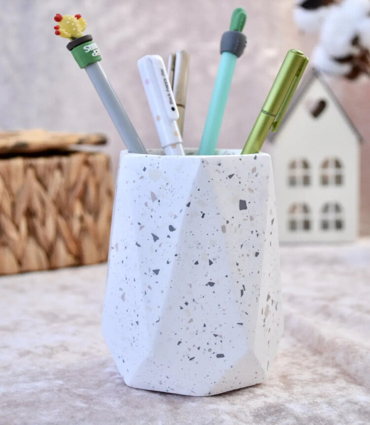 Kahverengi Terrazzo Kalemlik