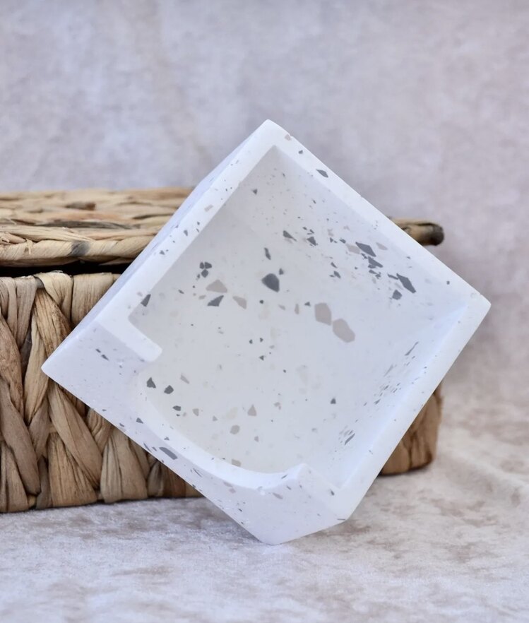 Kahverengi Terrazzo Bloknotluk