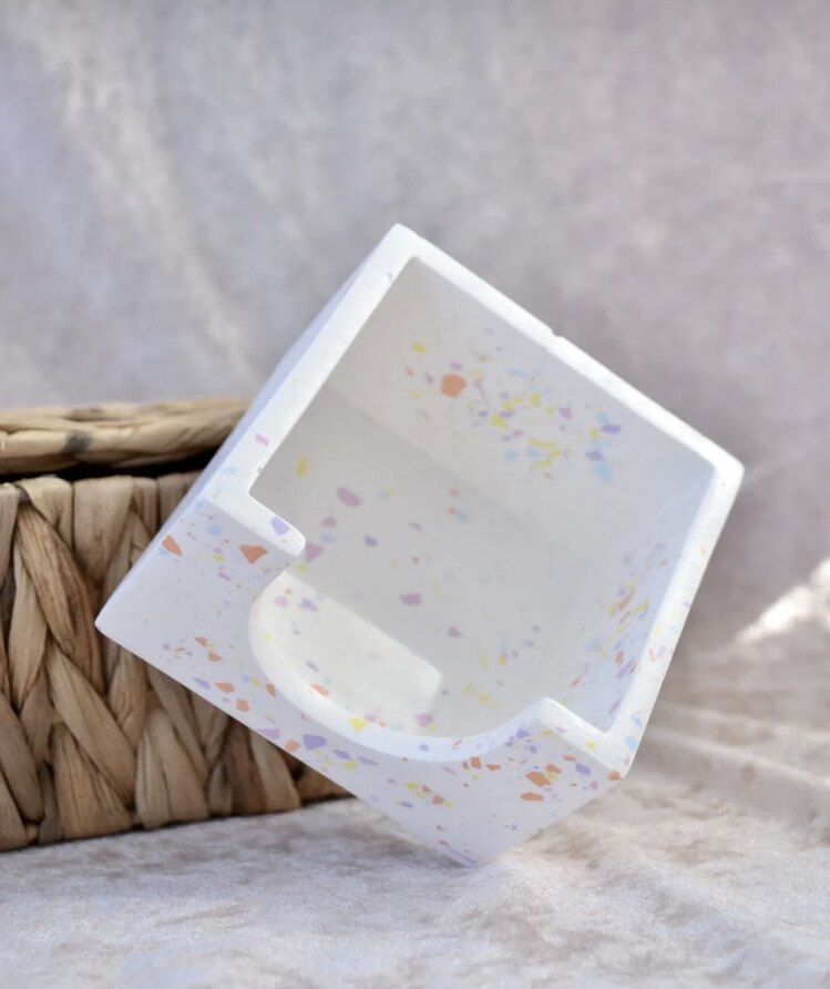 Renkli Terrazzo Bloknotluk