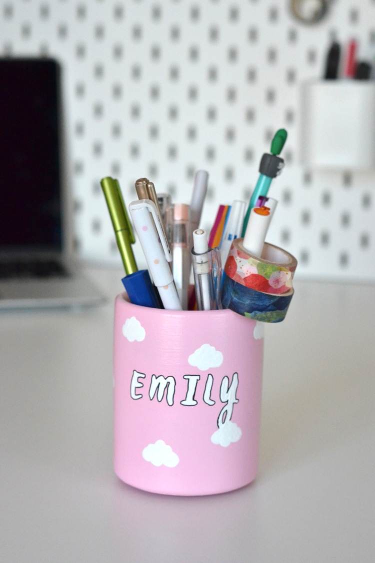 İsimli Kalemlik - Pembe