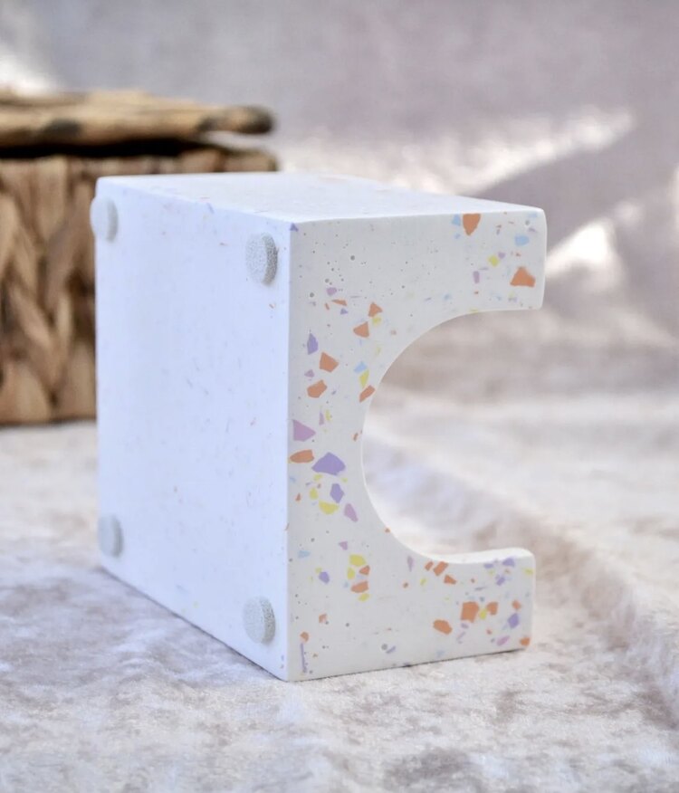 Renkli Terrazzo Bloknotluk