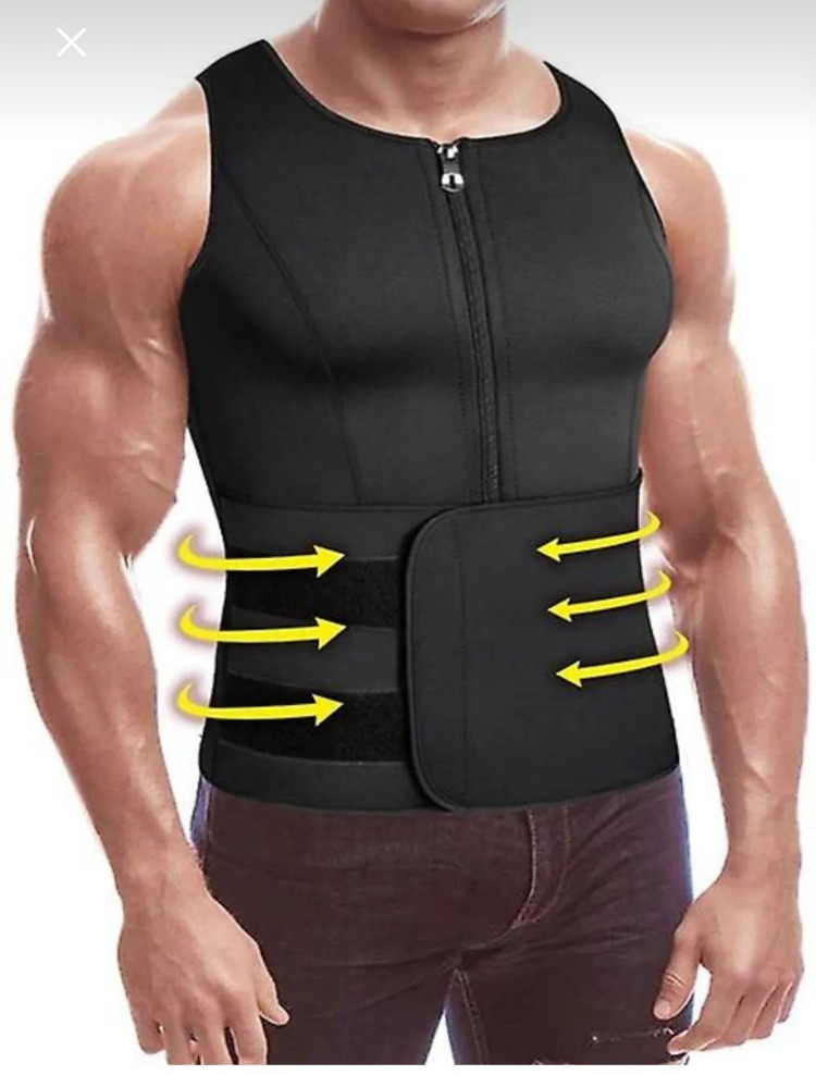 Markaflex Termoform Sauna Korse Vücut Şekillendirici Bel İnceltici Spor Yeleği Terleme