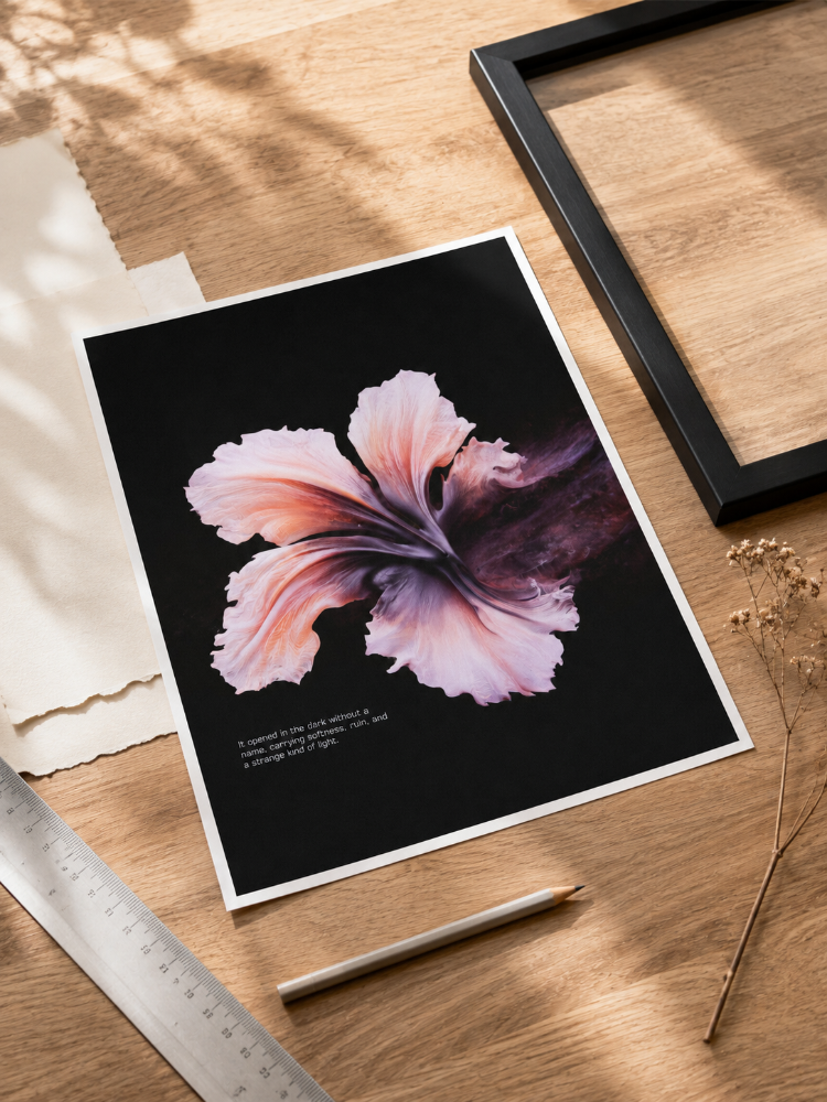 UNKNOWN BLOOM – Soyut Botanik Poster Baskısı
