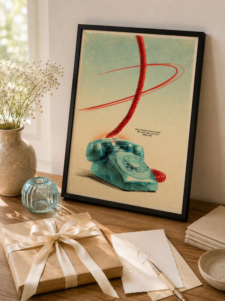 BUSY SIGNAL – Retro Telefon Posteri