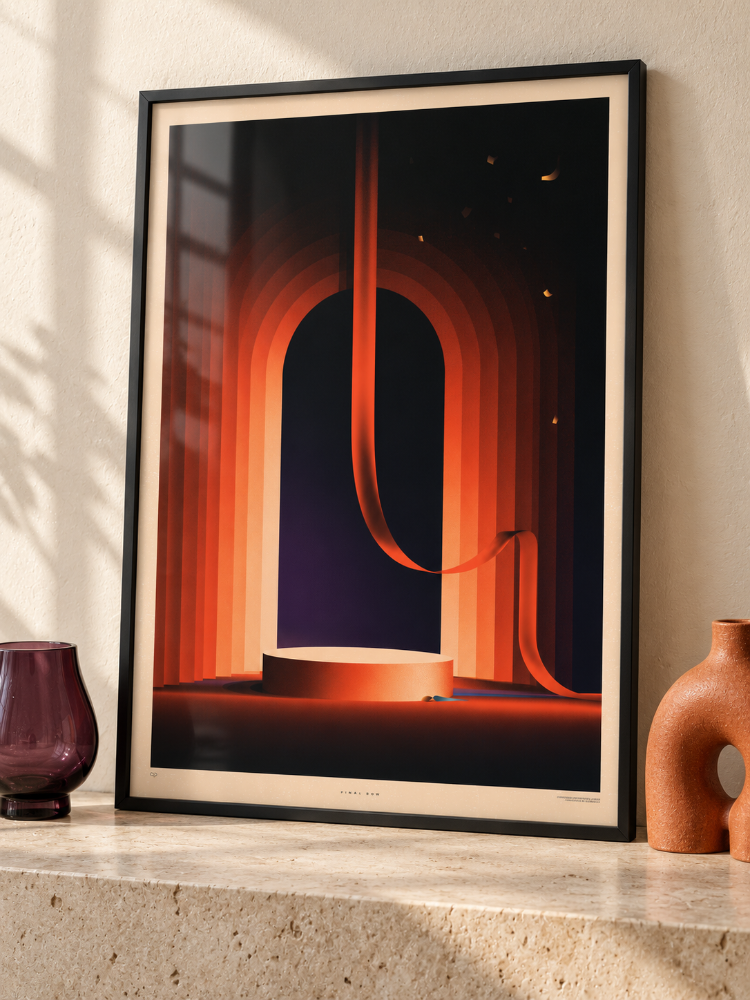 FINAL BOW – Art Deco Tiyatro ve Sirk Posteri