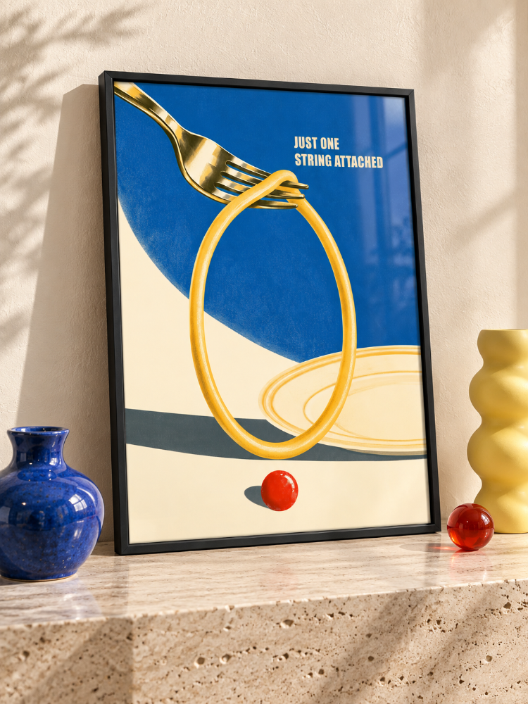 SLOW TWIRL – Retro Makarna Mutfak Posteri
