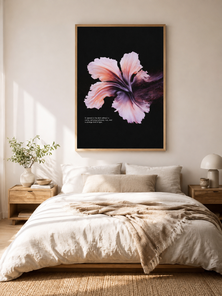 UNKNOWN BLOOM – Soyut Botanik Poster Baskısı