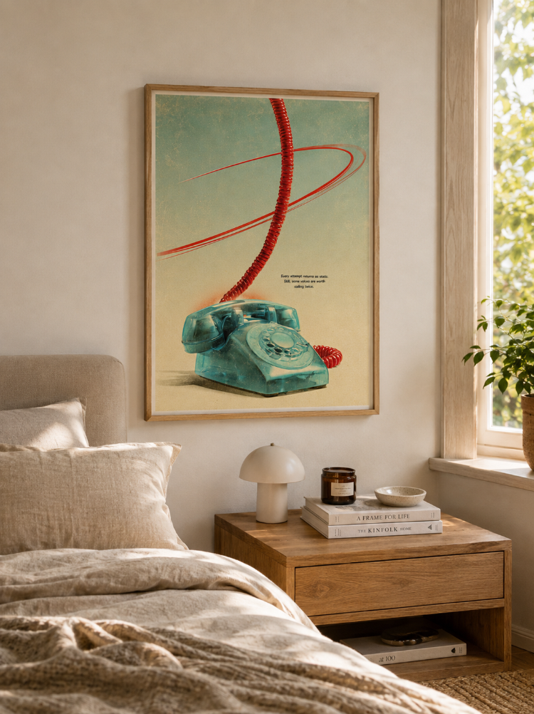 BUSY SIGNAL – Retro Telefon Posteri