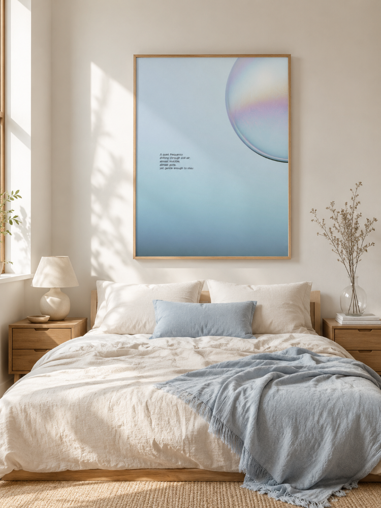 SOFT SIGNAL – Soyut Küre Poster Baskısı