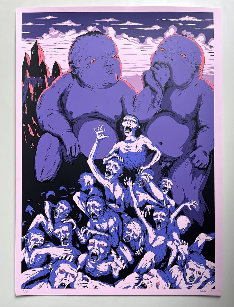 “ FIASCO” ARTPRINT BY MOKLICH