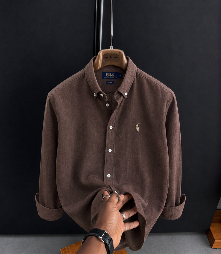 Polo Ralphlauren-Kahve-Keten Gömlek-Yazlık
