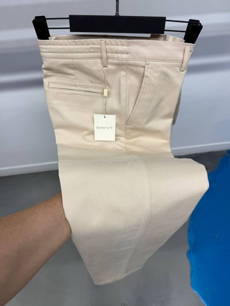 Gant Keten pantolon BEJ