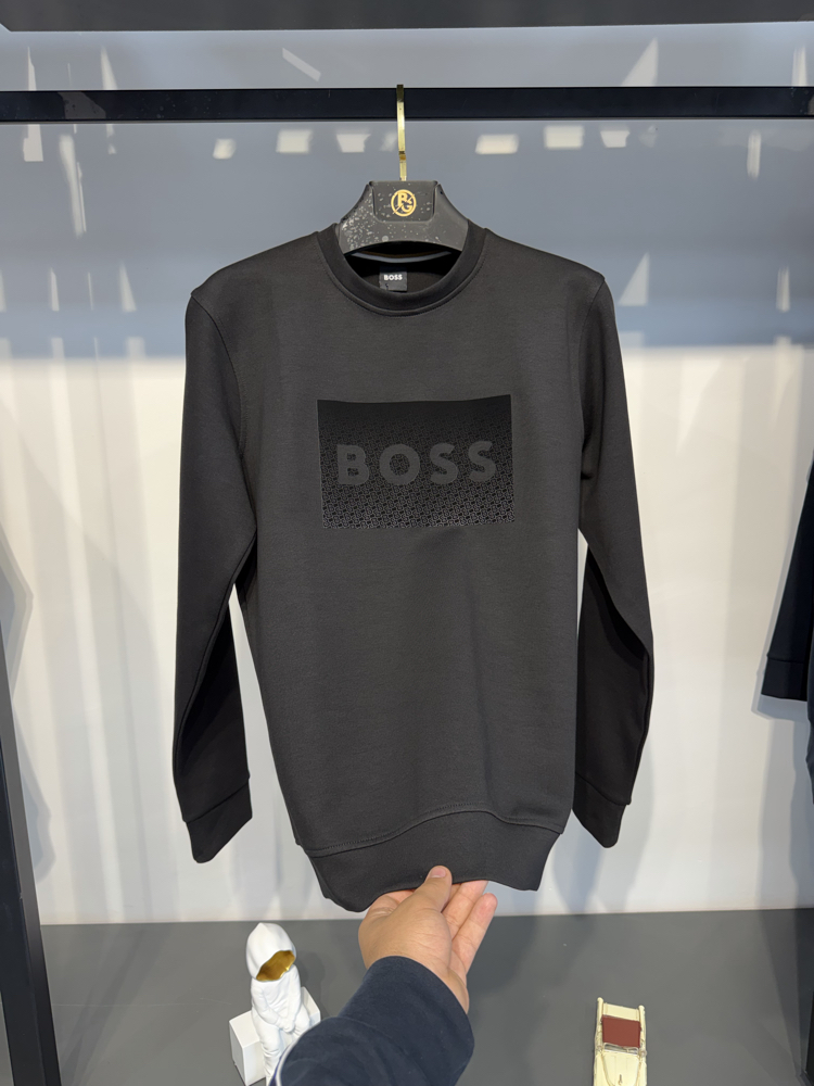 BOSS Yeni Sezon Siyah Kazak