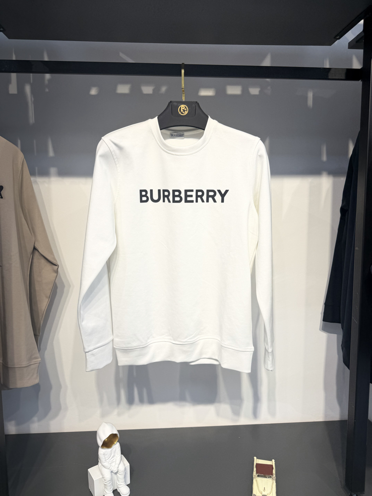 BURBERRY Yeni Sezon Beyaz Kazak