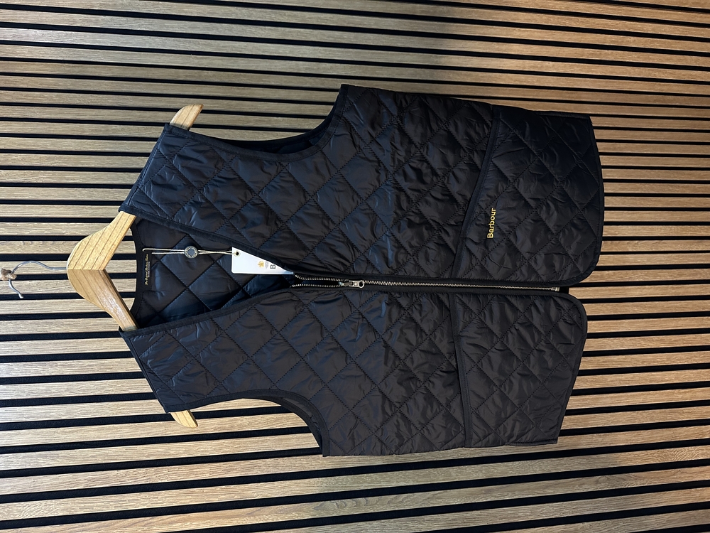 Barbour siyah Yelek Tam kalıp !