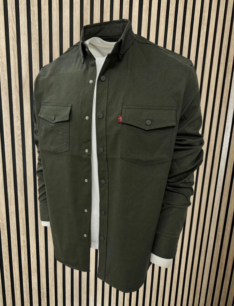 Levis geniş kalıp Haki Mevsimlik Ceket 