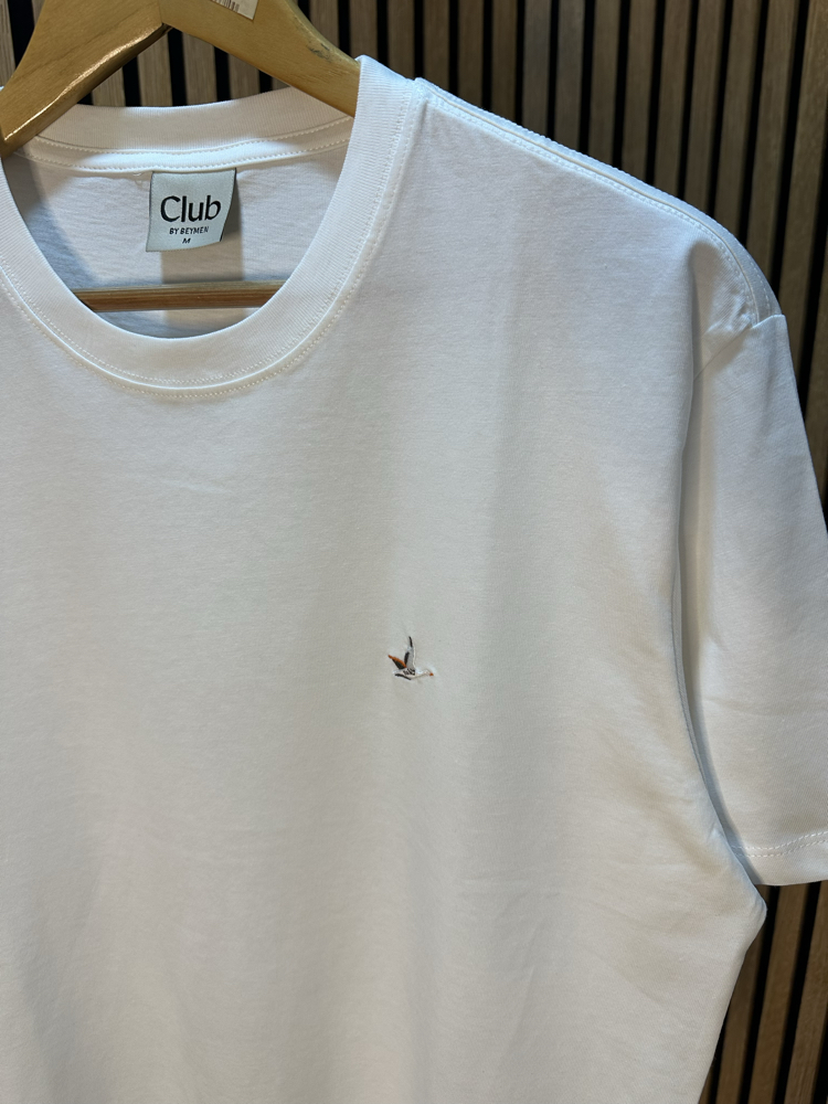 B3ymen Tshirt beyaz Tam kalıp !