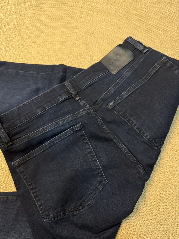 G4nt Koyu Lacivert Jean (Dar Kalıp)