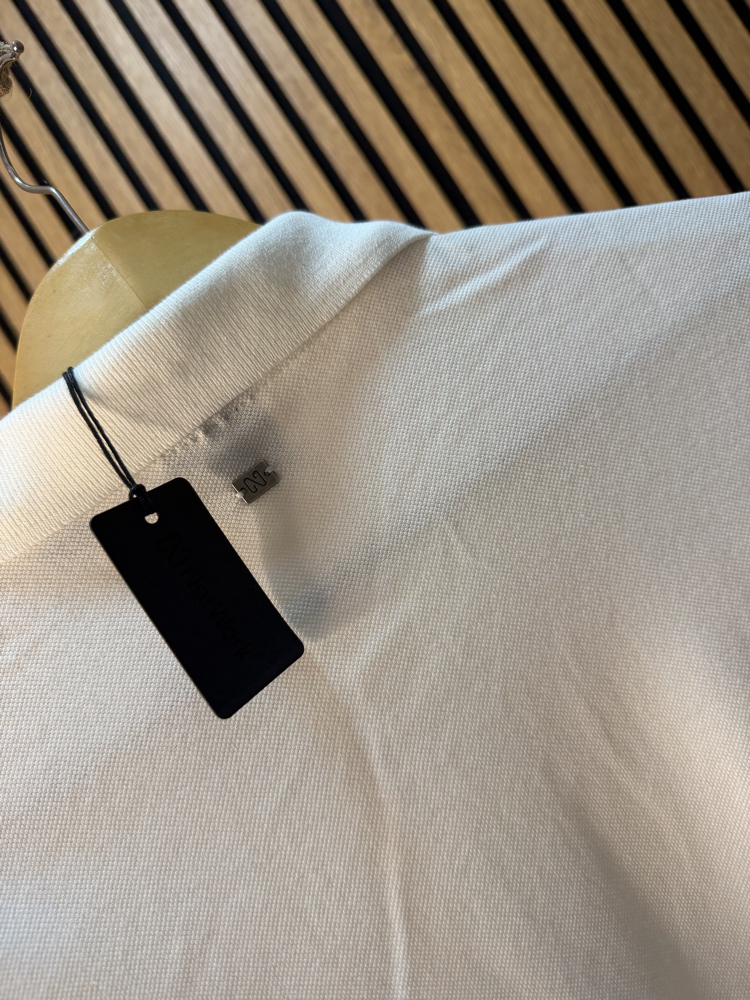 Netw0rk Polo Yaka Tshirt Beyaz Tam Kalıp !