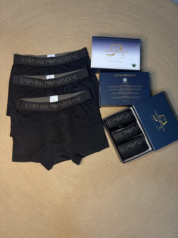 E.A Kutulu Bamboo Boxer 3Lü