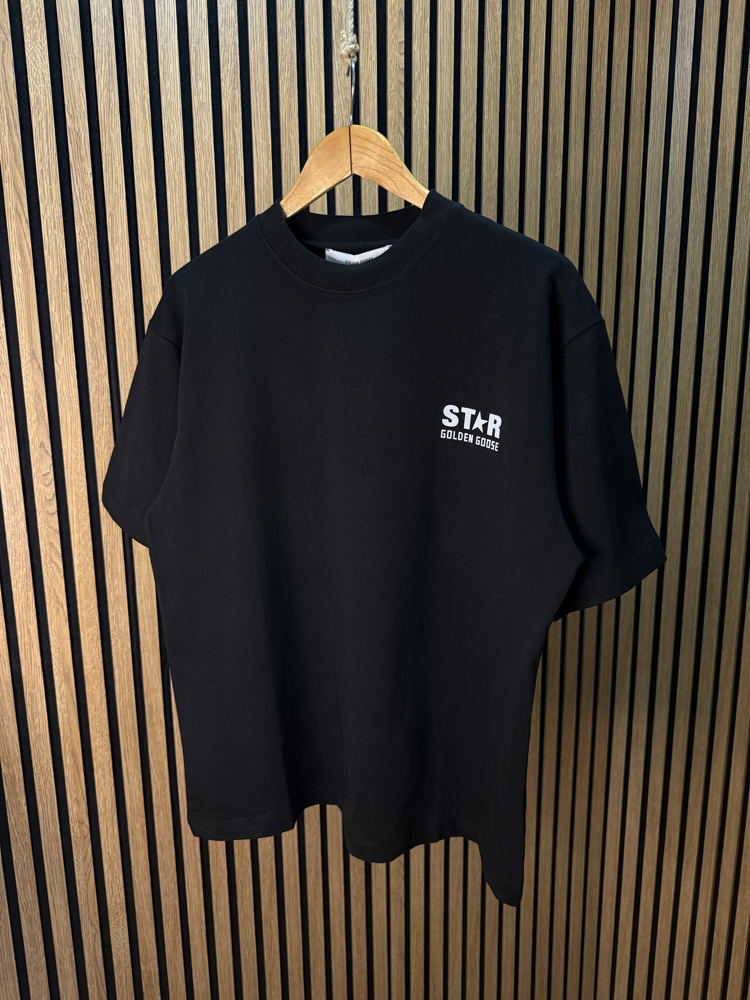 Golden G. siyah Oversize kalıp Tişört !