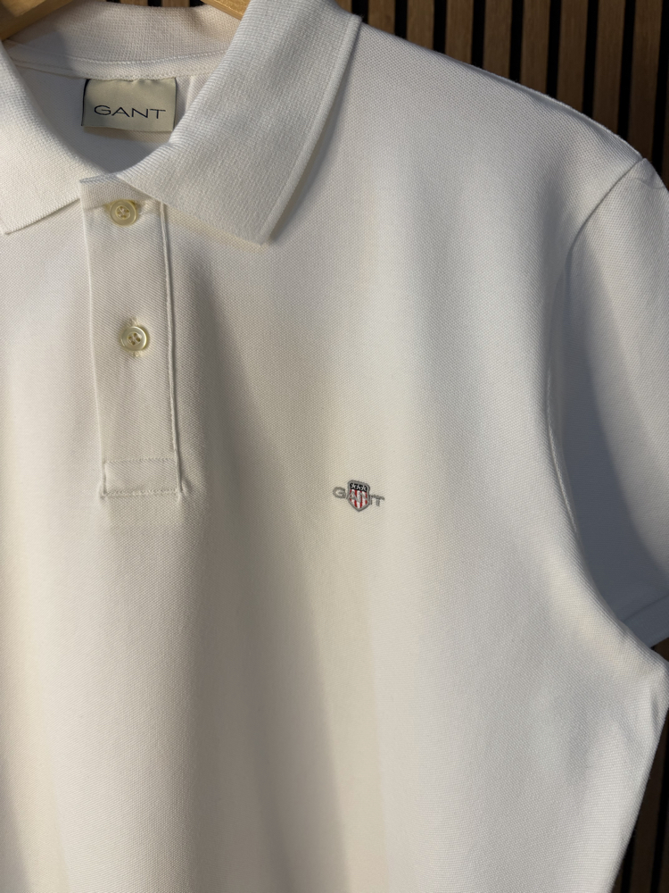 G4nt Polo Yaka Ekru Tam Kalıp !