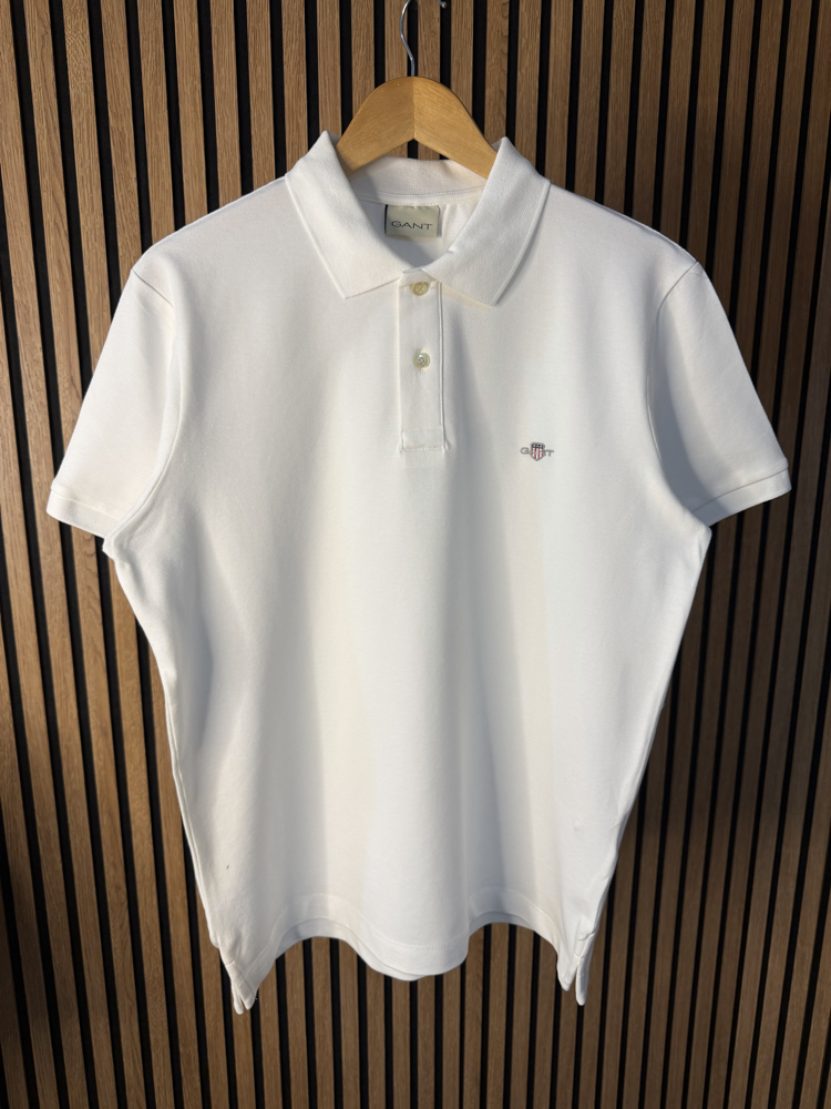G4nt Polo Yaka Ekru Tam Kalıp !