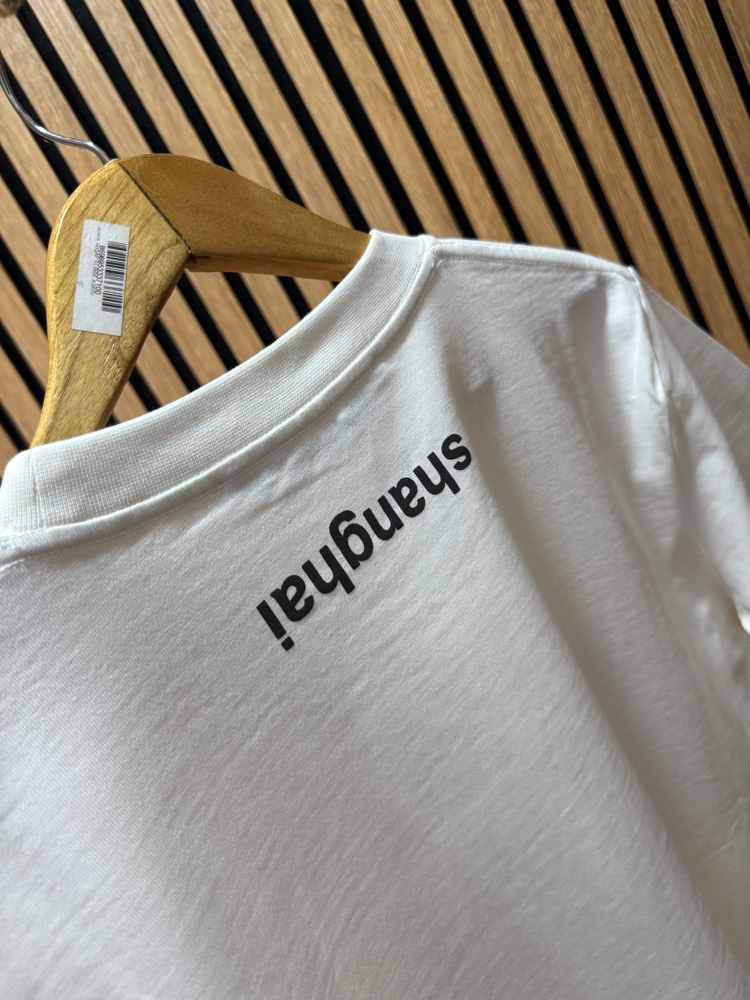 Wang Beyaz Tshirt Tam Kalıp !