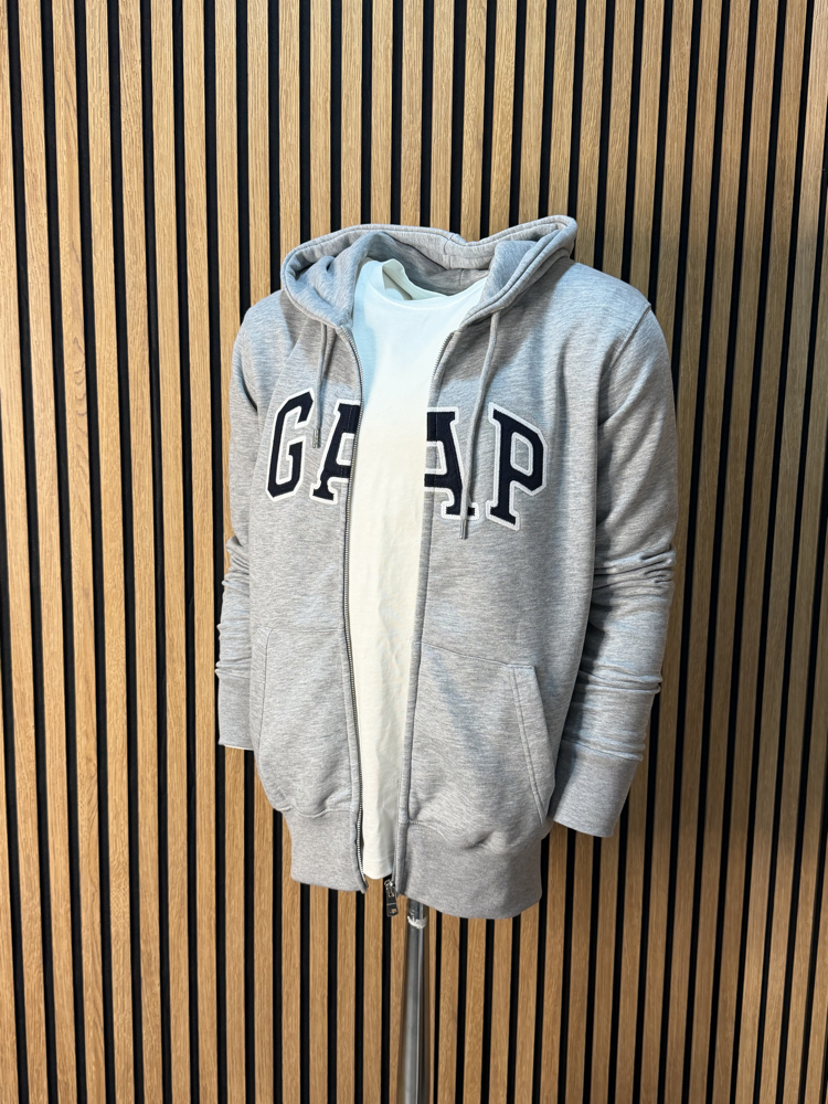 G4P Kapüşonlu Gri Sweat Tam Kalıp