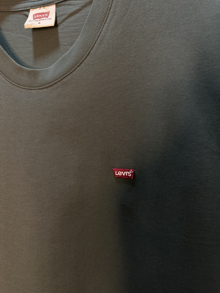 L3vis Tshirt haki Tam kalıp !