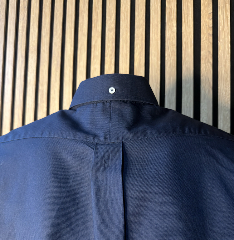 Barbour Lacivert Gömlek DAR KALIP