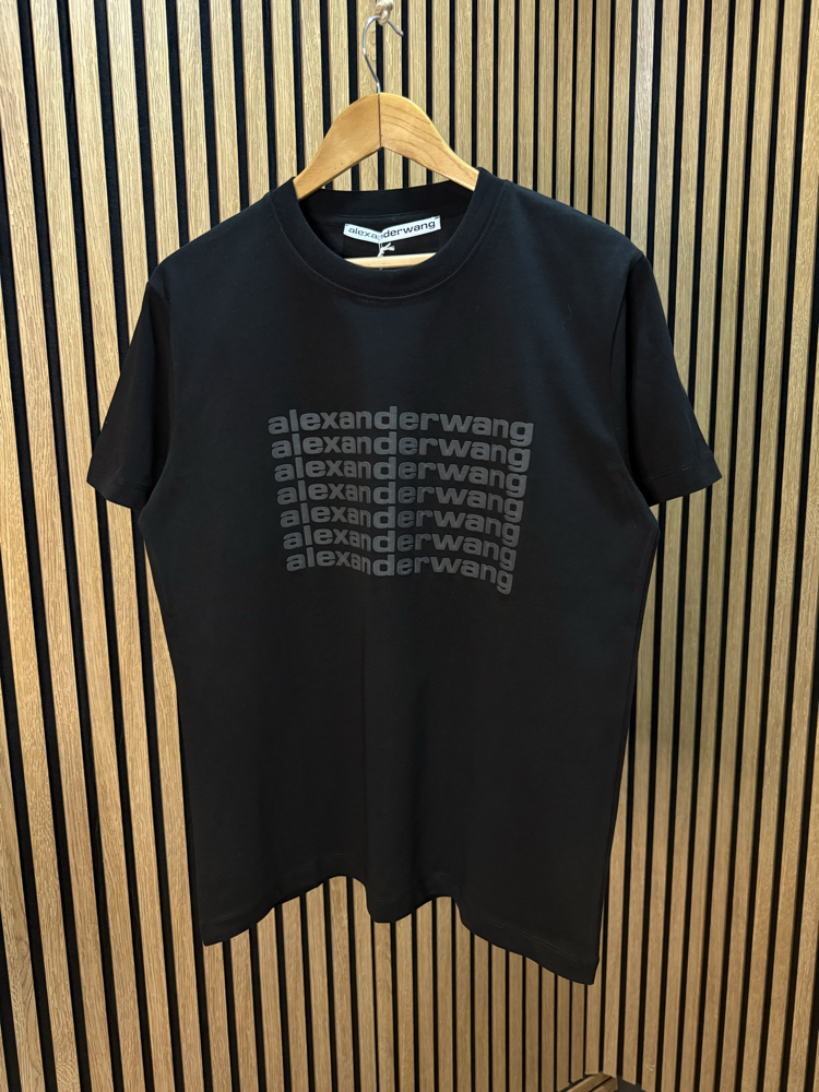 Wang Siyah Tshirt Tam Kalıp !
