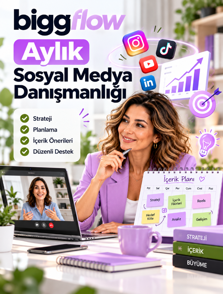 Biggflow | Aylık Sosyal Medya Danışmanlığı