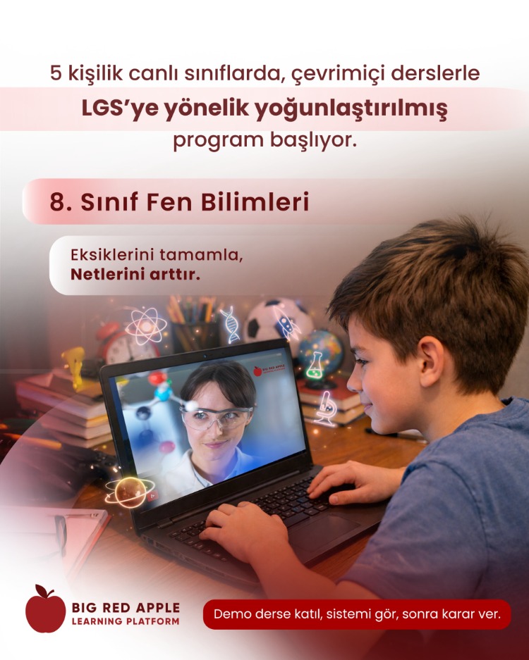 Yoğunlaştırılmış LGS Fen Bilimleri Kursu