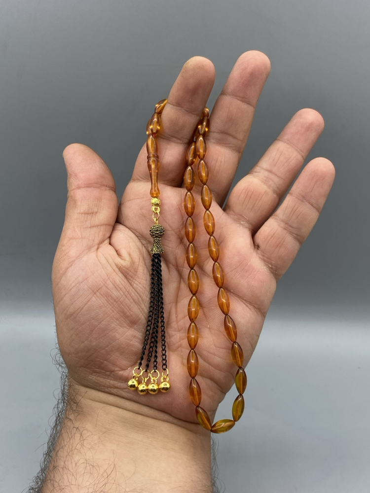 5x12 mm KIL KESİM ATEŞ KEHRİBAR KAPLAMA PÜSKÜLLÜ 
