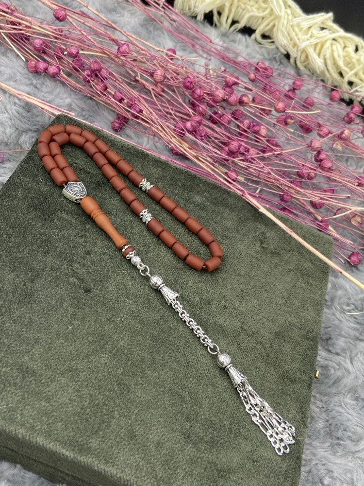 5x8 mm NAİM ŞAHİN ATÖLYESİNDEN ALMAN FİBER KAPLAMA PÜSKÜLLÜ 