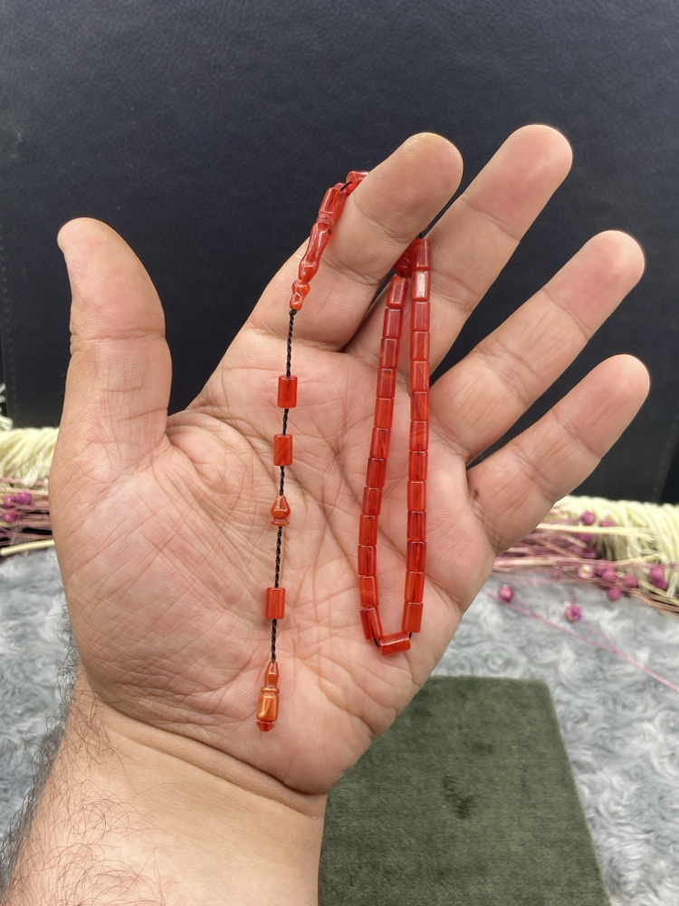 5x8 mm Salih Şirin Usta İşi Ateş Kehribar