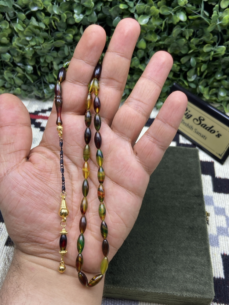 5x12 mm KIL KESİM ATEŞ KEHRİBAR KAPLAMA PÜSKÜLLÜ 