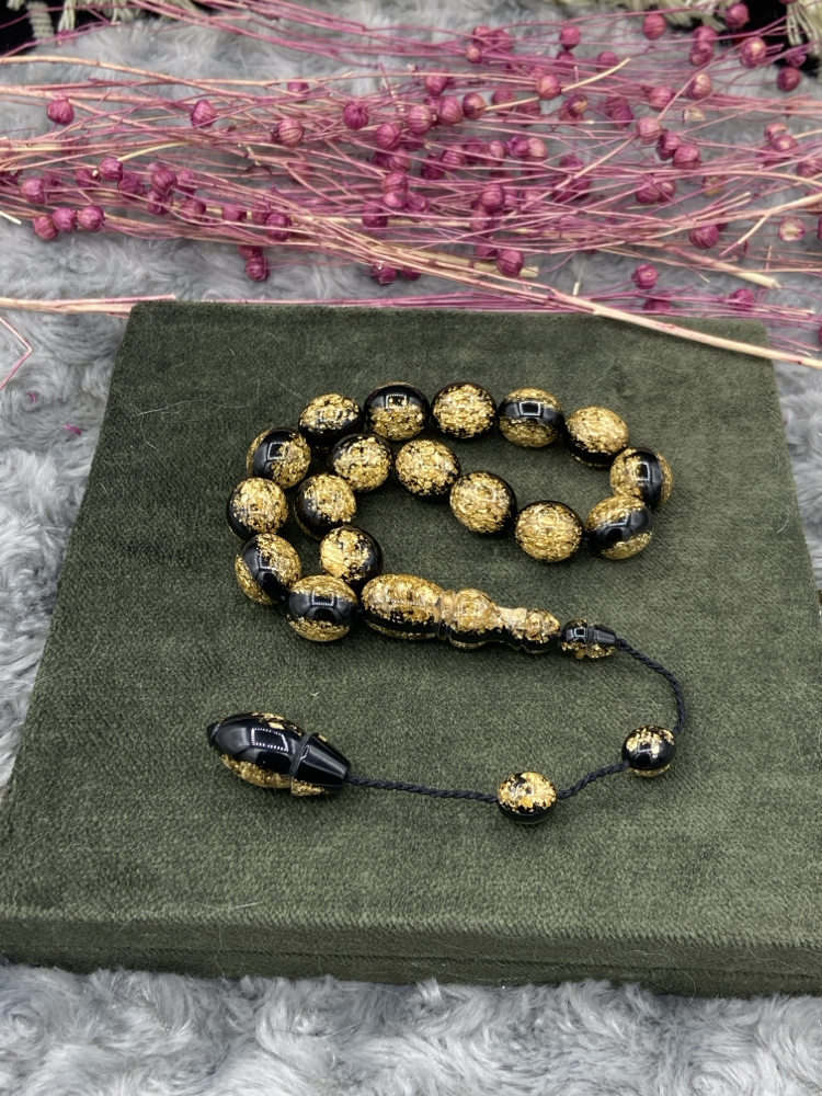 GOLDEN ROSARY ALTIN VARAKLI UÇAK CAMI MASKOT 